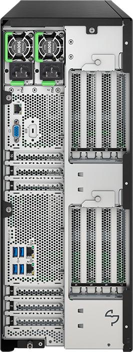 Produktbild Fujitsu TX2550M7 4410Y 10C Silver 32GB 8LFF 2x900W (Intel Xeon Silver 4410Y, 32 GB, Tower Server)