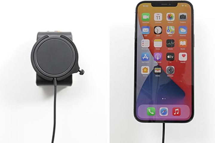 Produktbild Brodit Halter m. MagSafe + KFZ-Lader