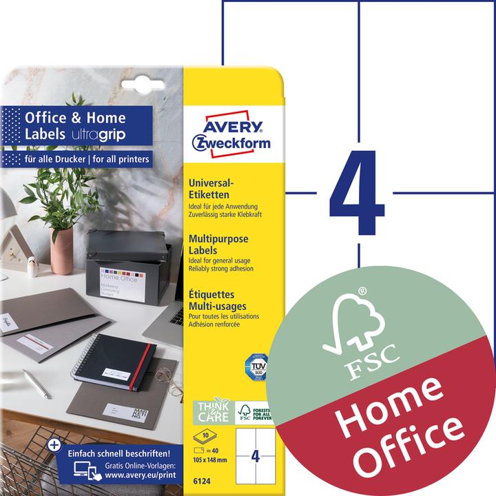 Image du produit Avery Étiquettes universelles