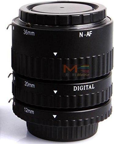 Produktbild Meike Converter spacers Macro Af autofocus Do Nikon (s) (Makro-Zwischenring, Nikon F)