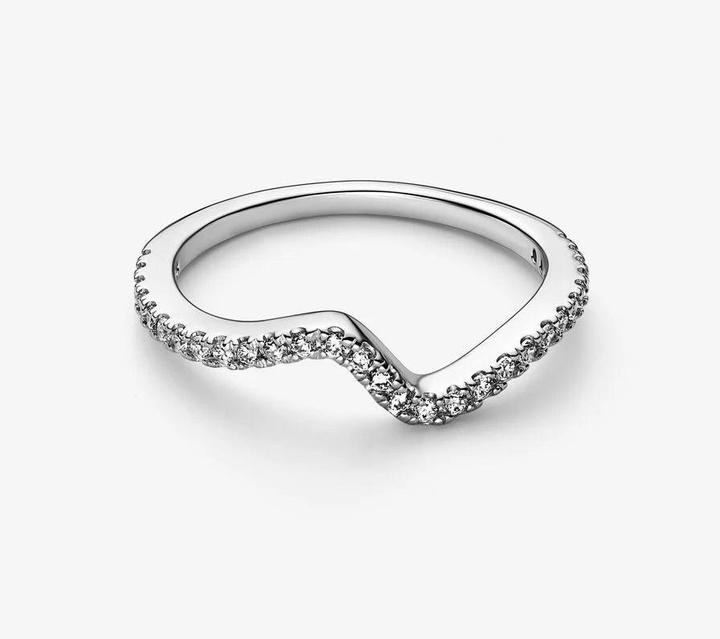 Immagine prodotto Pandora Anello con onda scintillante (56, 925 Argento)