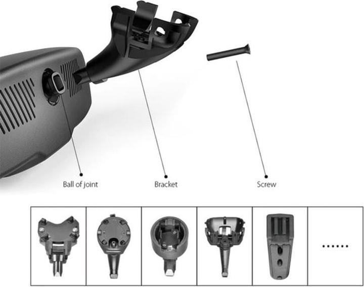 Image du produit ACV Moniteur miroir 4.3 pouces auto-diminuant 2 entrées vidéo