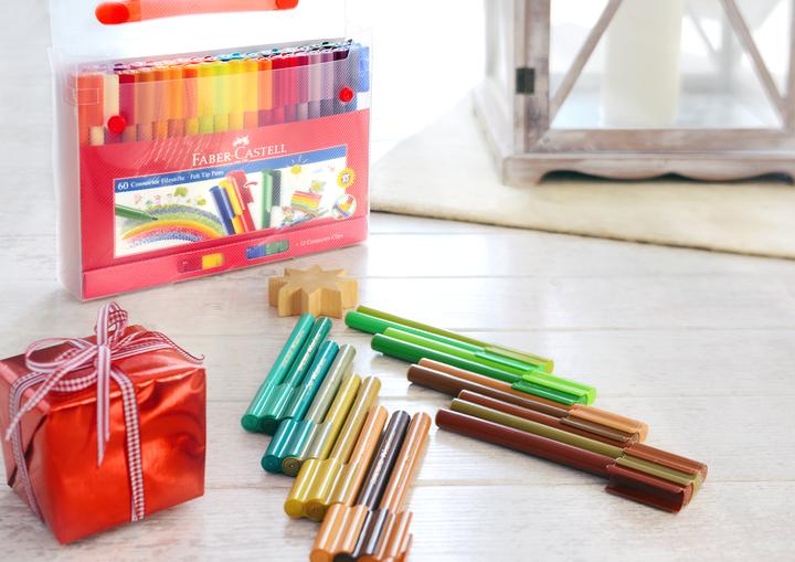Produktbild Faber-Castell Connector Pens (Mehrfarbig, 60 x)