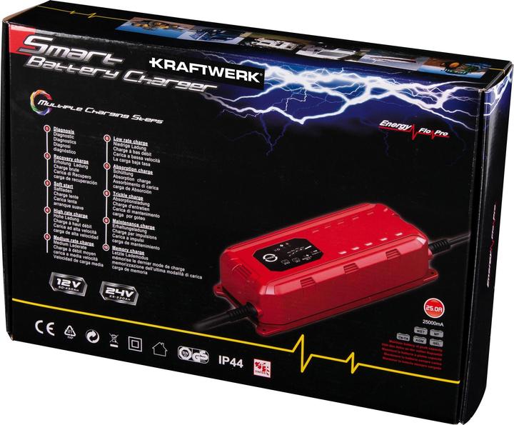 Actual product image Kraftwerk Smart battery charger (12V, 24V, 25 A)