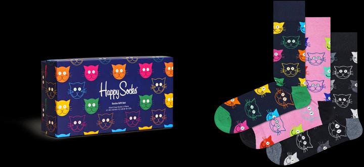 Produktbild Happy Socks Mixed Cat Gift Set (3er Pack, 36 - 40)