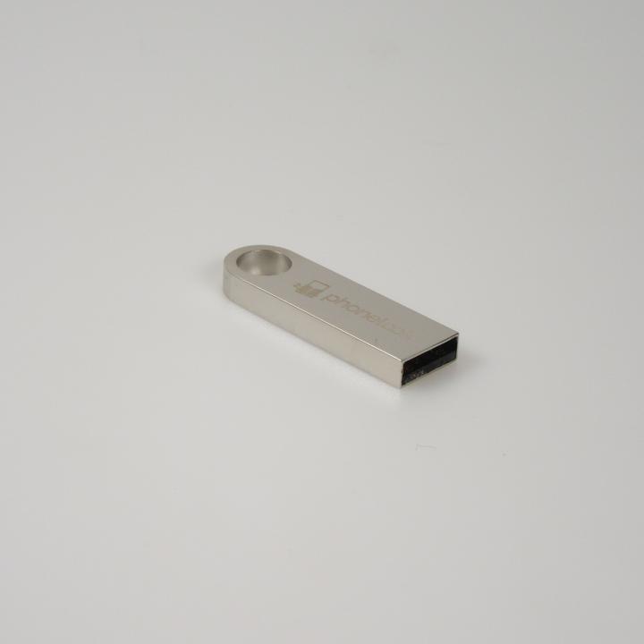 Produktbild PhoneLook Ultra-leichte silberne USB-Stick – Kompakt und tragbar 128GB (128 GB)