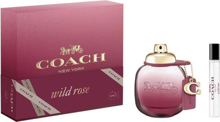Actual product image Coach Wild Rose Gift Set Eau De Parfum 50ml Travel Spray 7.5ml (Eau de parfum, 57.50 ml)