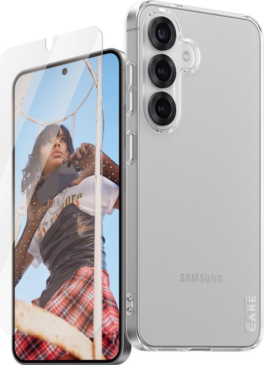 Actual product image PanzerGlass CARE by ® Fashion 2-in-1 Bundle Samsung Galaxy S 2025 (1 Piece, Samsung Galaxy S25)