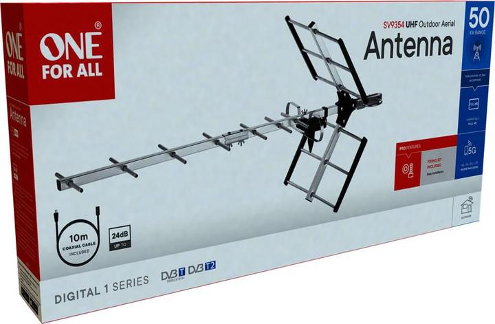 Produktbild One for All Outdoor Antenna Sv9453 Global 21l Qr (Yagi-Antenne, 45 dB, DVB-T / -T2)