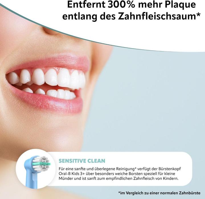 Produktbild Ora-Care Ersatzbürsten für Kinder kompatibel mit Oral-B 8er Pack (8 x)