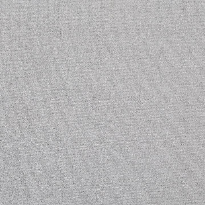 Actual product image Beliani Daybed extendable velvet fabric light grey slatted frame 90 x 200 cm TROYES (90 x 200 cm)