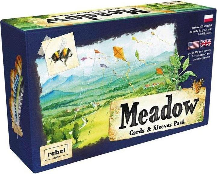 Produktbild REBD0006 - Meadow: Cards & Sleeves Pack, für 1-4 Spieler, ab 10 Jahren (EN-Erweiterung) (Englisch)