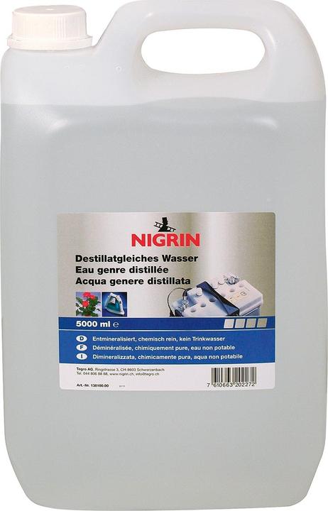 Nigrin Eau équivalente à un distillat (5 l)