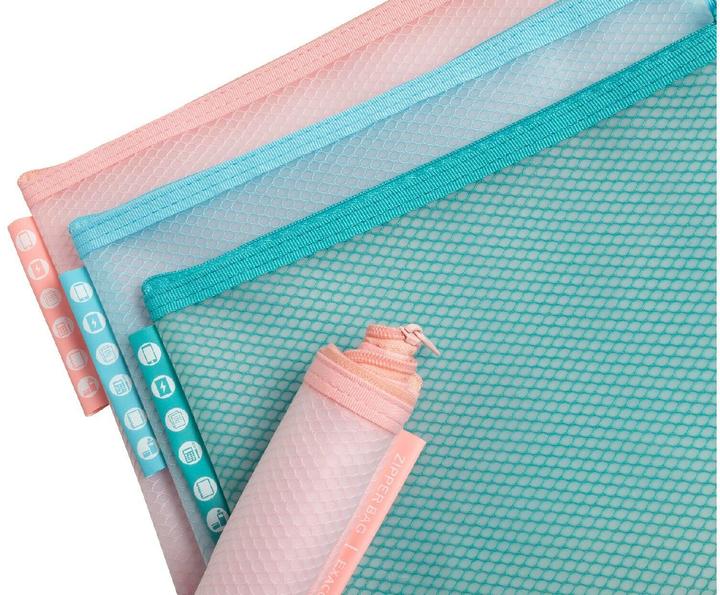 Exacompta Poche zippée (A5, 3 x)