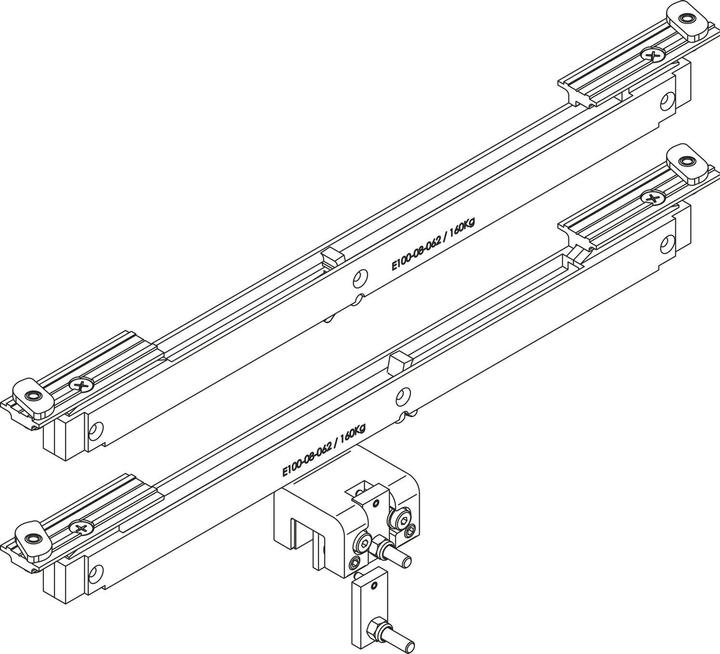 Produktbild Dormakaba DORMA-Glas Muto 150 Einzugsdämpfung Dormotion beidseitig Flügelgewicht bis 150kg