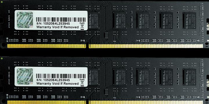 Actual product image G.Skill Value (2 x 4GB, 1333 MHz, DDR3-RAM, DIMM)