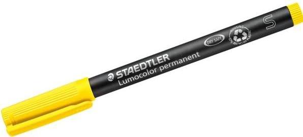 Actual product image Staedtler Lumocolor permanent (Yellow, 0.40 mm, 1 x)