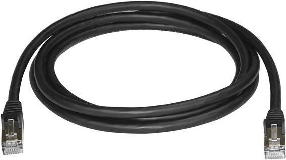 Produktbild StarTech Patch Cable Cat6a 2m Black (STP, CAT6a, 2 m)