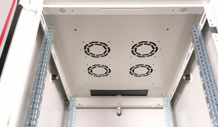 Produktbild equip Serverschrank 19" 26U 600x800mm grau (26 HE, 19 Zoll Rack)