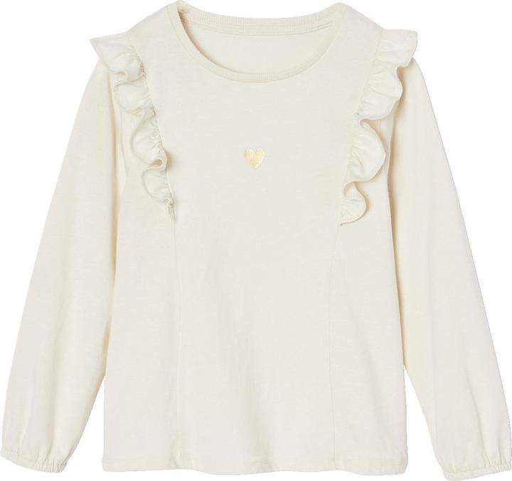 Immagine prodotto Vertbaudet Set da bambina: camicia con volant e gonna in tulle (122)