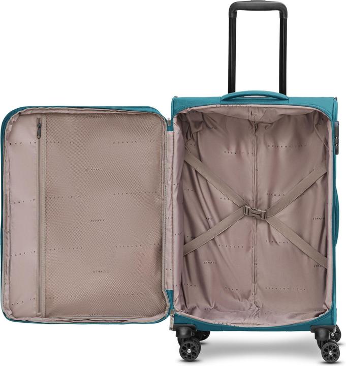 Actual product image Stratic taska 4-Rollen Trolley M 65 cm mit Dehnfalte (74 l, M (50 - 90l))