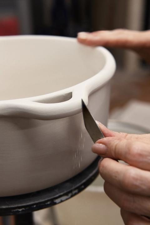 Actual product image Revol Bombance round oven casserole 22 cm orzell alabaster white (22 cm, Casserole + Stewpot)