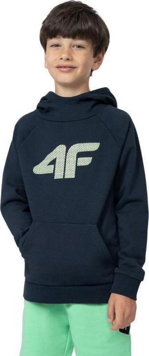 Immagine prodotto 4F Felpa da ragazzo blu navy 4FJSS23TSWSM220 31F 128cm (31)