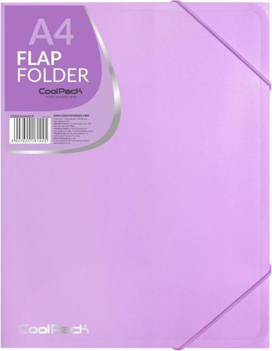 Coolpack flap folder PP, A4, pastel purple (A4, 1 x)