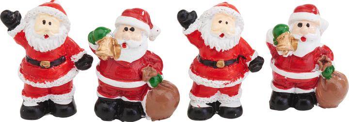 Produktbild VBS Mini Weihnachtsmann "Hanko", 4 Stück