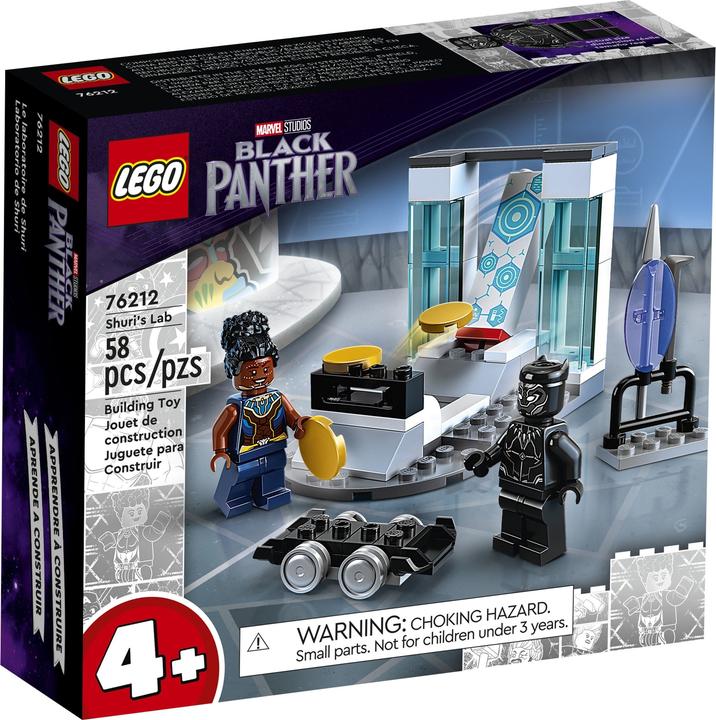 Actual product image LEGO Shuri's laboratory (76212, LEGO Marvel)