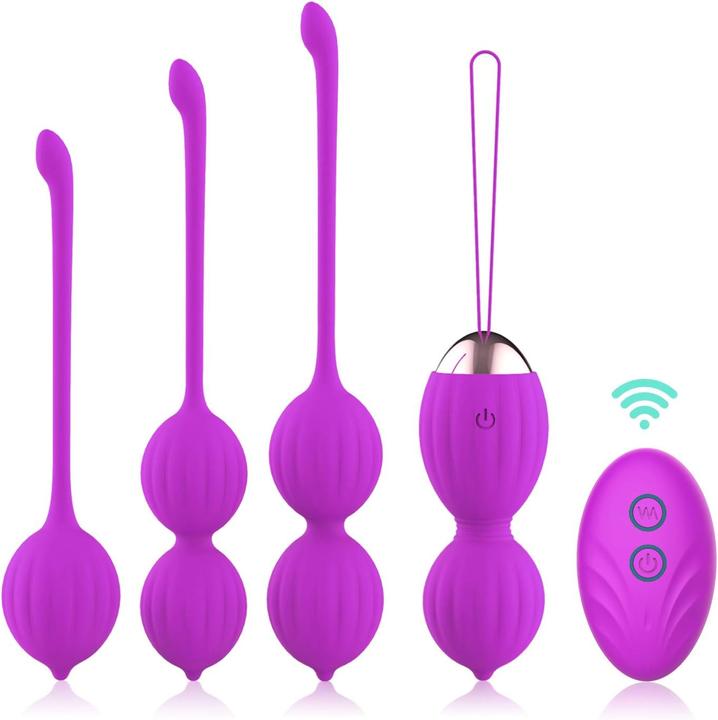 Fidech Beckenbodentrainer mit Vibrationsmodi und Fernbedienung