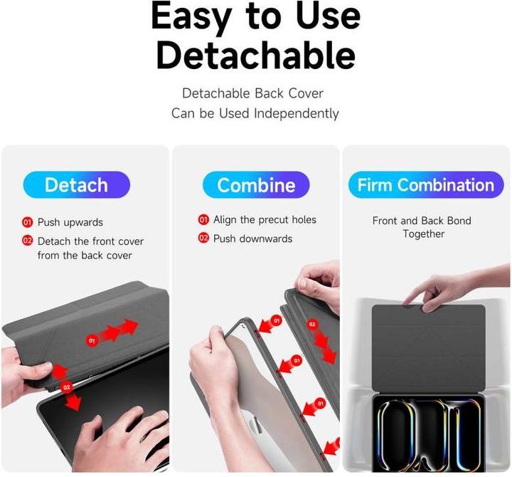 Produktbild Dux Ducis Magi Series Bookover (iPad 10.2 (2020), IPad 10.2 (2021), iPad 10.2 2019)