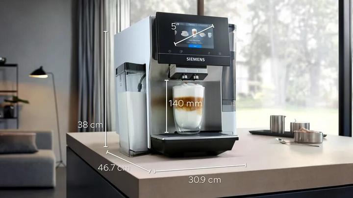 Actual product image Siemens TQ715R03 EQ 700 Integral Coffee Machine (EU plug)