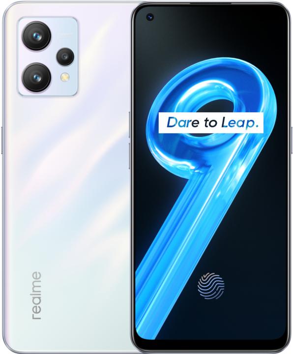 Produktbild realme 9 (128 GB, Stargaze White, 6.40", Dual SIM, 108 Mpx, 4G)
