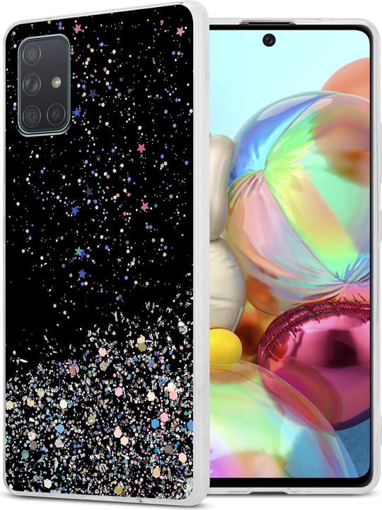 Noir avec paillettes