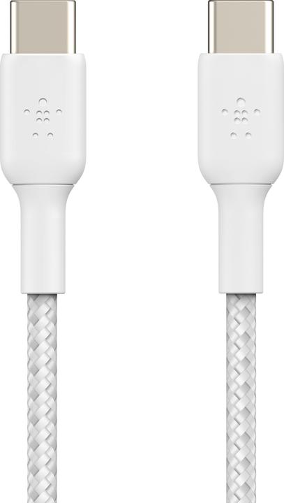 Belkin USB-C naar USB-C gevlochten PVC 1m Twin Pack (1 m, USB 2.0, 60 W)