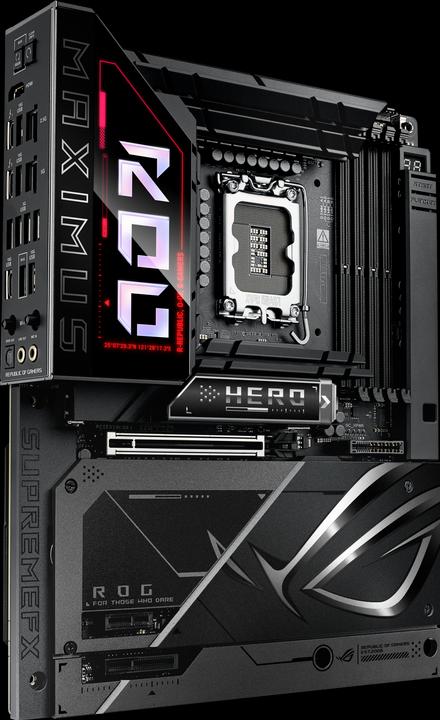 Produktbild ASUS Rog Maximus Z890 Hero Btf (LGA 1851, Intel Z890, ATX)