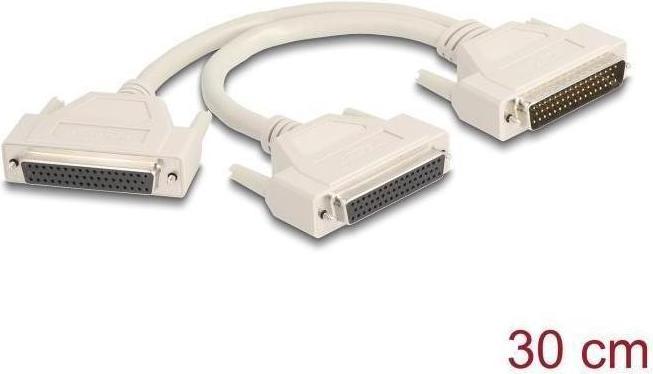Produktbild Delock Adapter Y-Kabel Splitter D-Sub HD 50 Pin Stecker zu 2