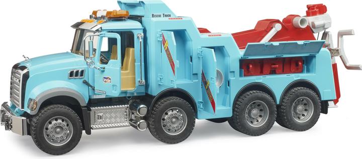 Actual product image Bruder MACK Granite lorry tow truck with light & sound