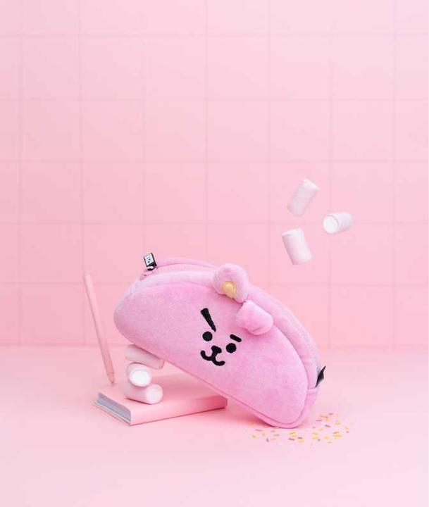 Actual product image BT21 Line Friends - Plush pencil case for COOKY utensils