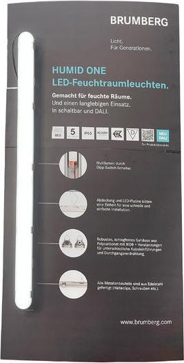 Actual product image Brumberg HUMID ONE display stand