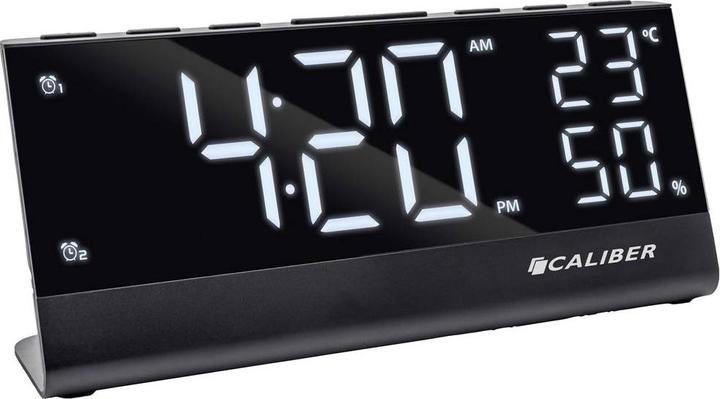 Image du produit Caliber HCG023 Réveil Noir Alarmes 2