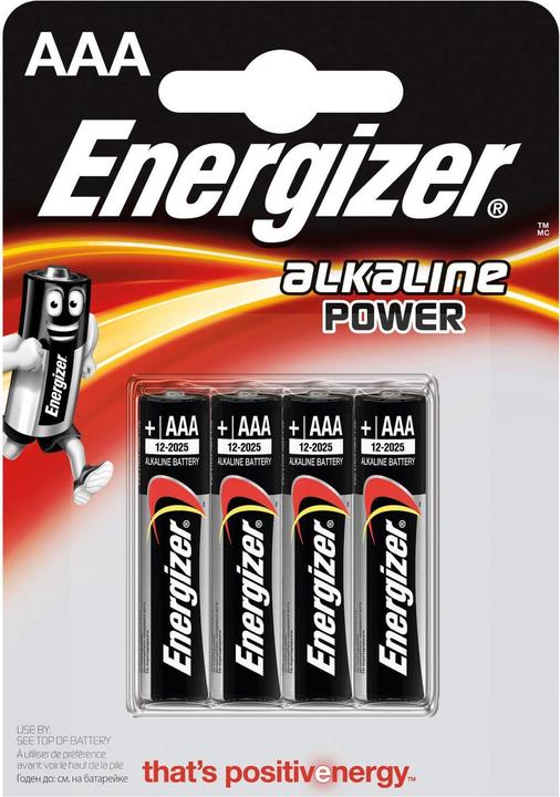 Immagine prodotto Energizer Potenza alcalina (4 pz., AAA)