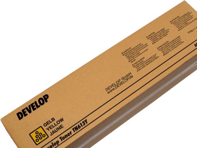 Actual product image Develop Yellow - compatible - toner cartridge - for ineo+ 452 (Y)