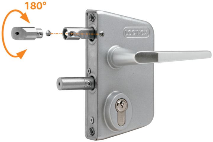 Produktbild Locinox Gartentorschlösser für Rundzylinder (1 Stk.)