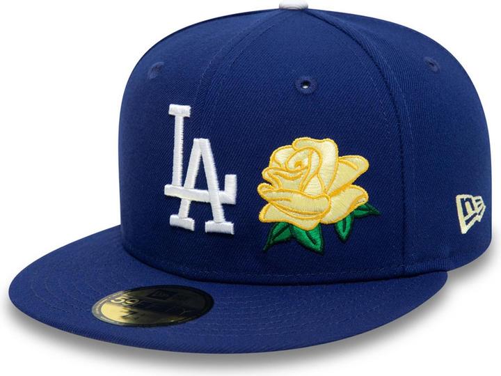 New Era 59Fifty Cap - ROSE Los Angeles Dodgers royal - 7 3/8 (7 3/8)