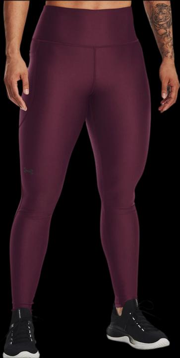 Christina Aguilera Under Armour Heatgear® No-Slip Waistband Full-Length Leggings Dark Maroon Woman (XS)