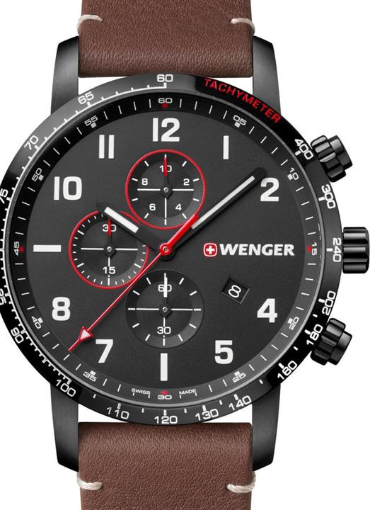 Image du produit Wenger Attitude Chrono (Montre analogique, Chronographe, Swiss Made, 44 mm)