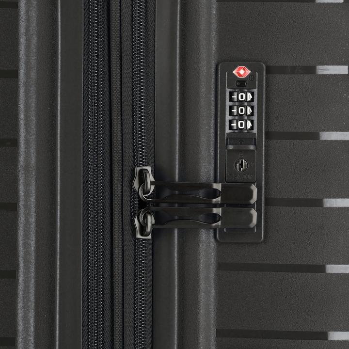 Actual product image D&N Travel Line 4500 4-wheel trolley L 75 cm with expansion fold (100 l, L (90 - 115l))