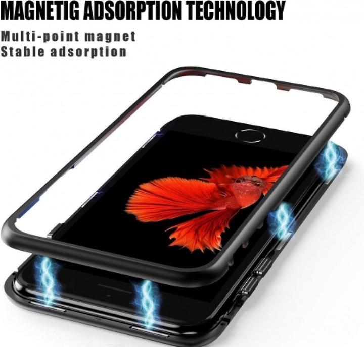 Actual product image G-Case Apple iPhone 7 Aluminium Magnetic Glass Case Cover (Apple iPhone 7)